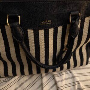 Lauren Ralph Lauren handbag featuring a classic nautical-inspired design
